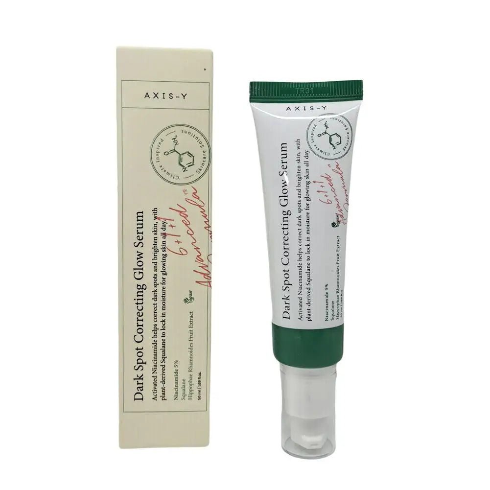 50ml AXIS - Y Non - Greasy Essence Deep Moisturizing Fade Dark Spot Brightening Correcting Serum Whitening Gently Soothing Skin Care - Skin Glowing