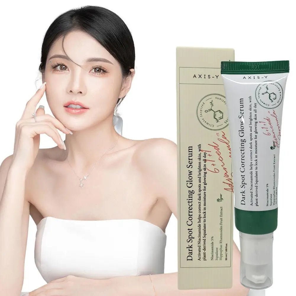 50ml AXIS - Y Non - Greasy Essence Deep Moisturizing Fade Dark Spot Brightening Correcting Serum Whitening Gently Soothing Skin Care - Skin Glowing