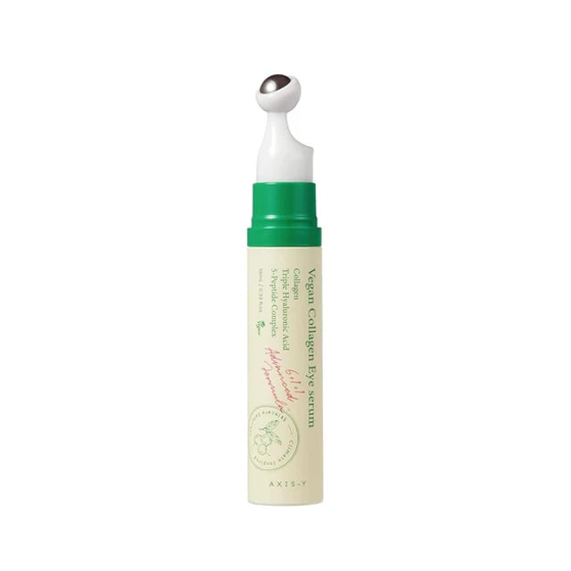 AXIS-Y Vegan Collagen Eye Serum 10ml Korean Skin Care Eye Serum Vegan Under Eye Serum Essence Vegan