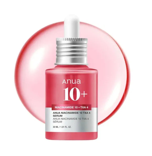 Korean Skin Care ANUA Niacinamide 10 + TXA 4 Serum Hyaluronic Acid Tranexamic acid Vitamin B12 Face Serum for Glass Skin