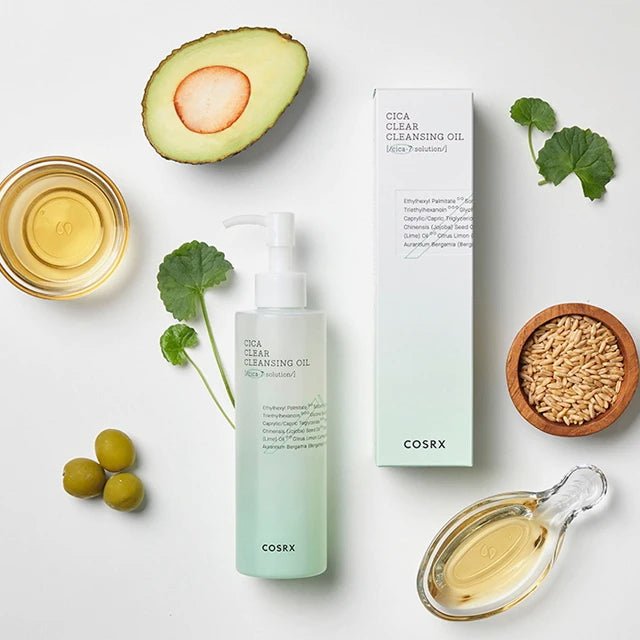 COSRX Pure Fit Cica Cleansing Oil 200ml Korean Skin Carer Facial Cleanser - Skin Glowing