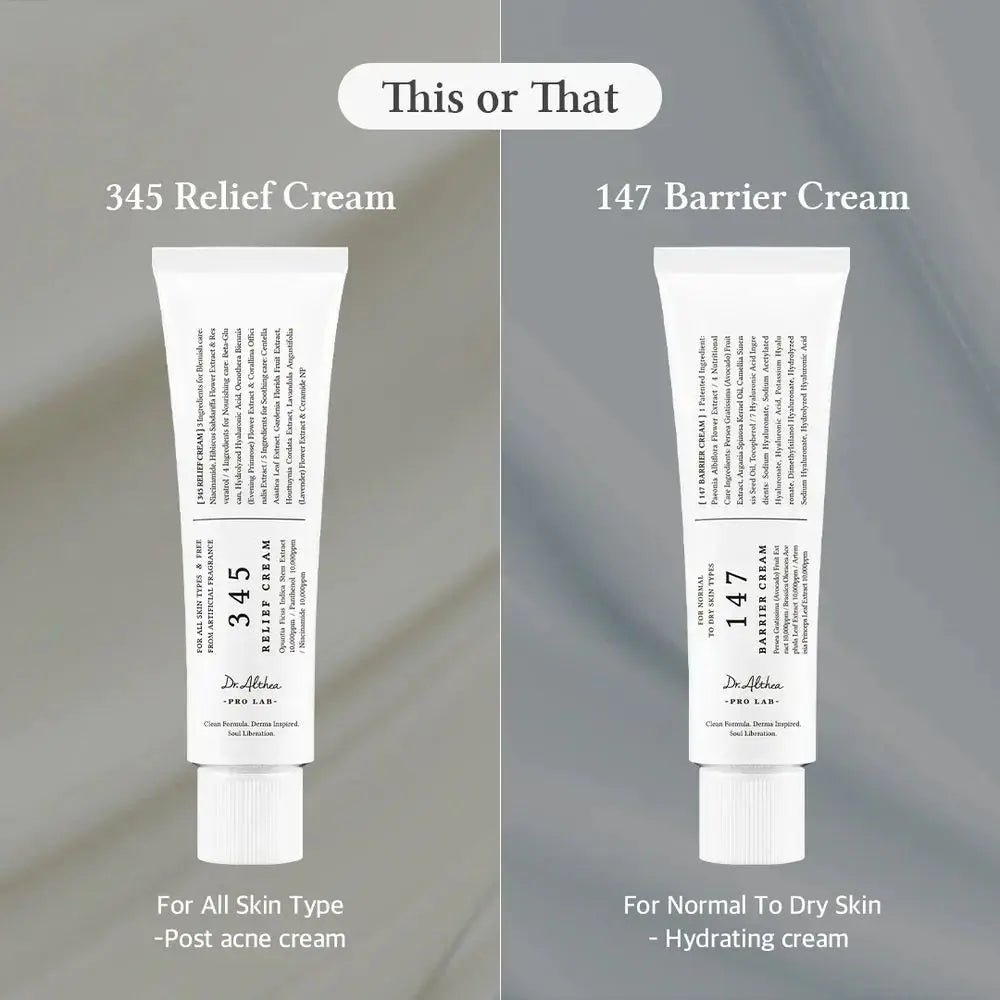 Dr.Althea 147 Barrier Cream 50ml Korean Skincare Cream Repair Care Hydration Face Cream - Skin Glowing