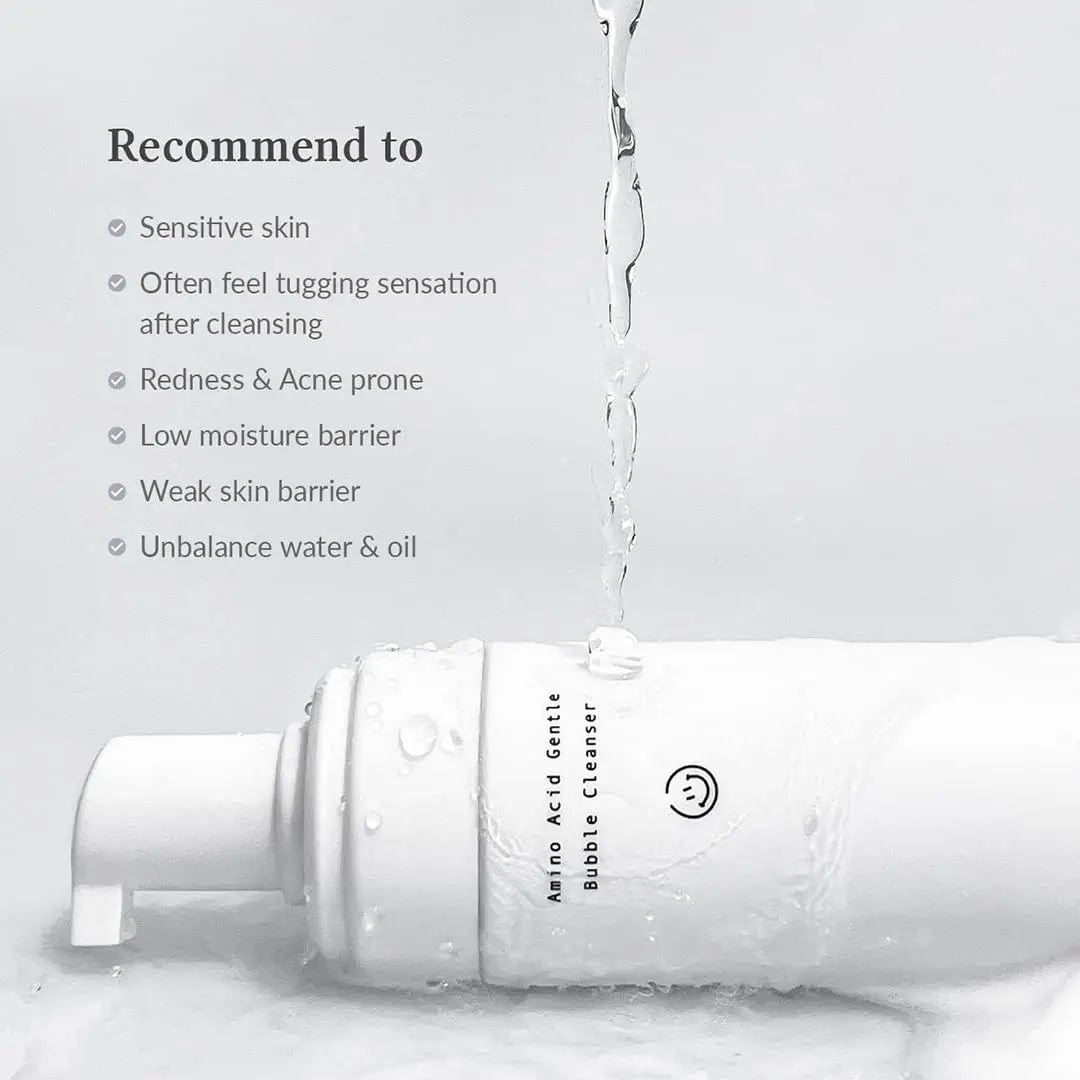 Dr.Althea Amino Acid Gentle Bubble Cleanser 140ml Korean Skin Care Cleanser Deep Cleansing Foam Vegan - Skin Glowing
