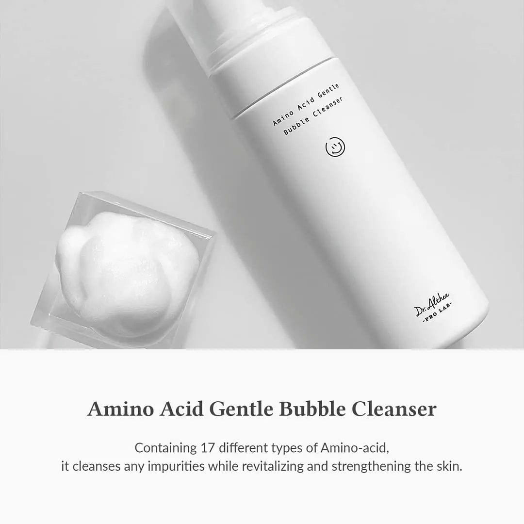 Dr.Althea Amino Acid Gentle Bubble Cleanser 140ml Korean Skin Care Cleanser Deep Cleansing Foam Vegan - Skin Glowing
