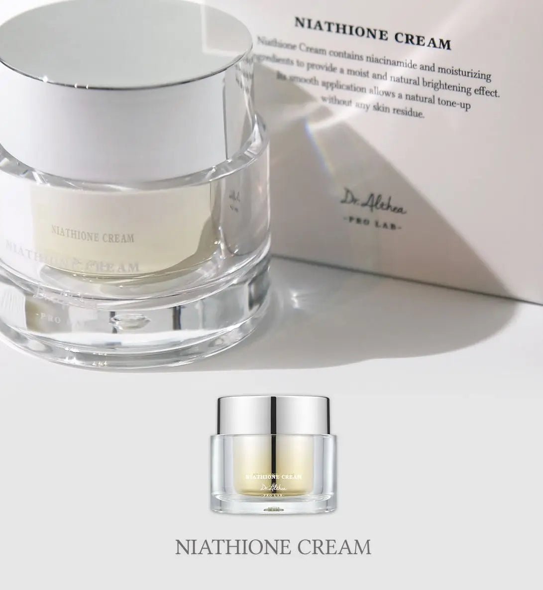Dr.Althea Niathione Cream 50ml Korean Skin Care Cream Private Label Glutathione Niacinamide - Skin Glowing