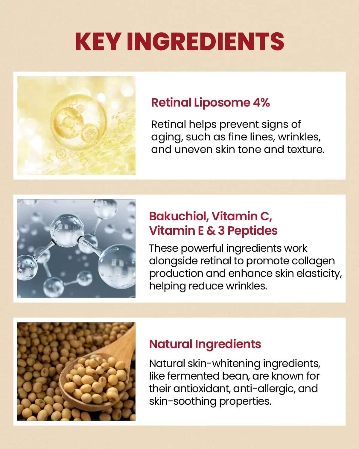 KSECRET SEOUL 1988 Eye Cream Retinal Liposome 4% + Fermented Bean 30ml Korean Skin Care Eye Cream - Skin Glowing