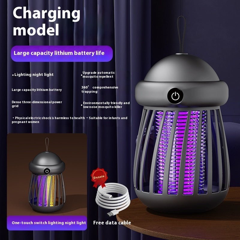 Mosquito Killer Lamp Insect Repellent Radiation Less Mute Electric Insect Trap Usb Charging Outdoor Mosquito Killer Repellent - Skin Glowing