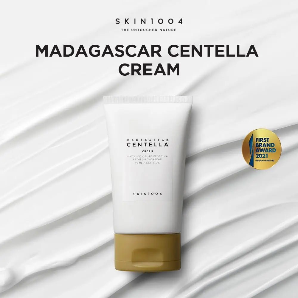 SKIN1004 Madagascar Centella Cream 75ml Korean Skin Care Lotion Cream - Skin Glowing
