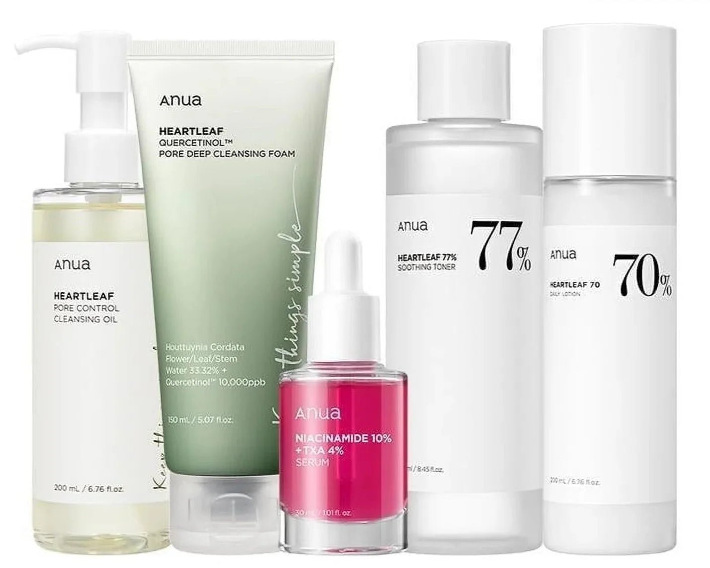 Anua products - Skin Glowing