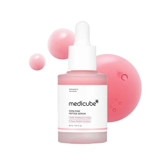 Medicube PDRN PINK PEPTIDE SERUM 30ml Korean Skin Care Serum Private Label Pdrn Serum Ampoule