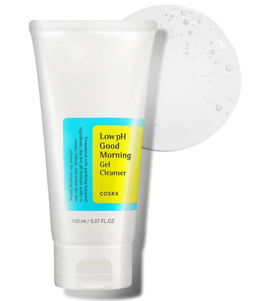 Korea Skincre COSRX Low pH Good Morning Gel Face Cleanser BHA Face Wash Daily Mild Face Cleanser for Sensitive Skin