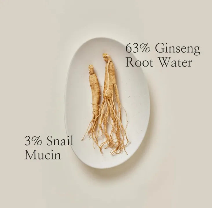 Korea Skincare Revive Snail Mucin Ginseng Serum Hydrating Peptide Face Moisturizer Dark Spot Remover Ampoule