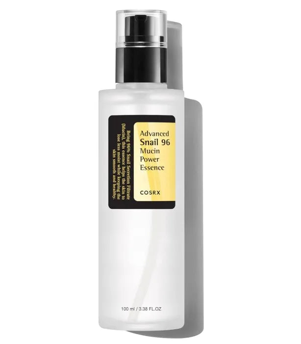 Korea Skincare COSRX Snail Mucin 96 Percent Power Repairing Essence Hydrating Serum for Face with Snail Secretion Filtrate