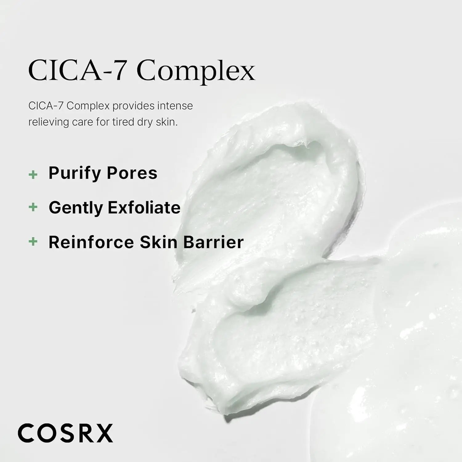 COSRX Pure Fit Cica Creamy Foam Cleanser 150ml Korean Skin Care Facial Cleanser Foam Cleansing - Skin Glowing