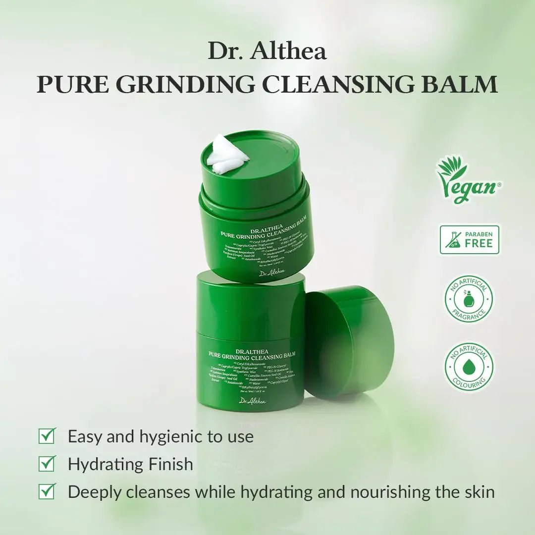 Dr.Althea Pure Grinding Cleansing Balm 50ml Korean Skin Care Cleanser Private Label Madecassoside - Skin Glowing