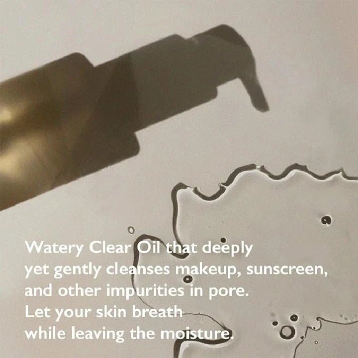 Korean Facial Cleanser Haruharu Wonder Black Rice Moisture Deep Cleansing Oil 150ml Makeup Remover Unscented - Skin Glowing