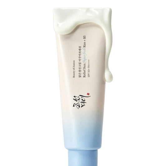 Korean Skin Care Beauty Product Anti - aging Care SPF 50 Sunscreen Beauty of Joseon Relief Sun Aqua - Fresh Rice Probiotics 50ml - Skin Glowing