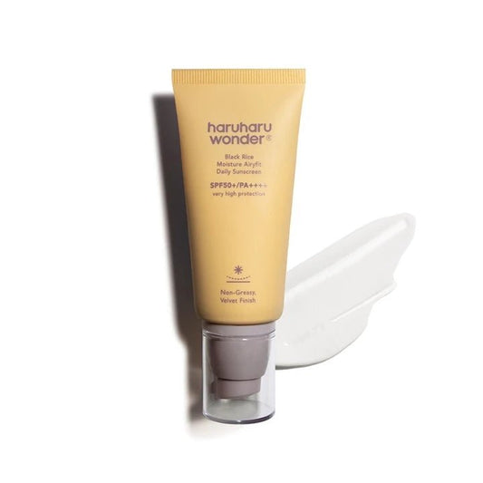 Korean Wholesale Haruharu Wonder Black Rice Moisture Airyfit Daily Sunscreen 50ml Korea Skin Care UV protection - Skin Glowing