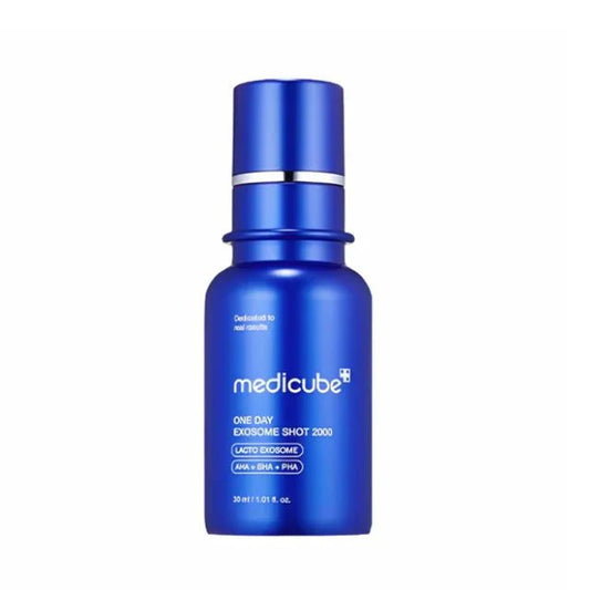 [MEDICUBE] One Day Exosome Shot Pore Ampoule 2000 30ml - Korea Cosmetic Wholesale - Skin Glowing