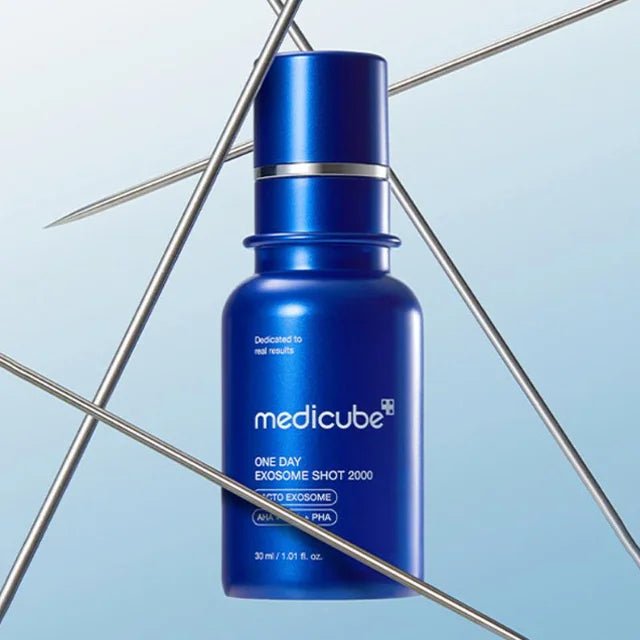 [MEDICUBE] One Day Exosome Shot Pore Ampoule 2000 30ml - Korea Cosmetic Wholesale - Skin Glowing