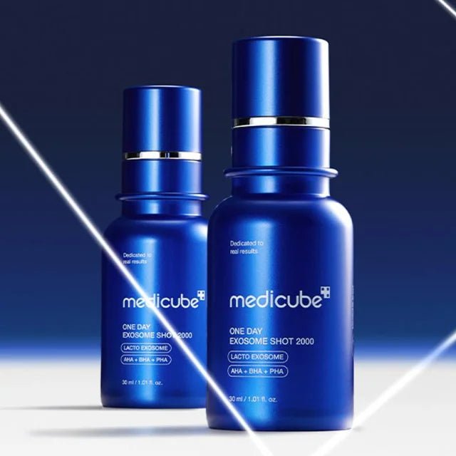 [MEDICUBE] One Day Exosome Shot Pore Ampoule 2000 30ml - Korea Cosmetic Wholesale - Skin Glowing