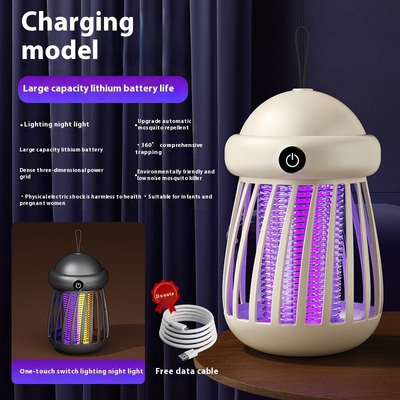 Mosquito Killer Lamp Insect Repellent Radiation Less Mute Electric Insect Trap Usb Charging Outdoor Mosquito Killer Repellent - Skin Glowing