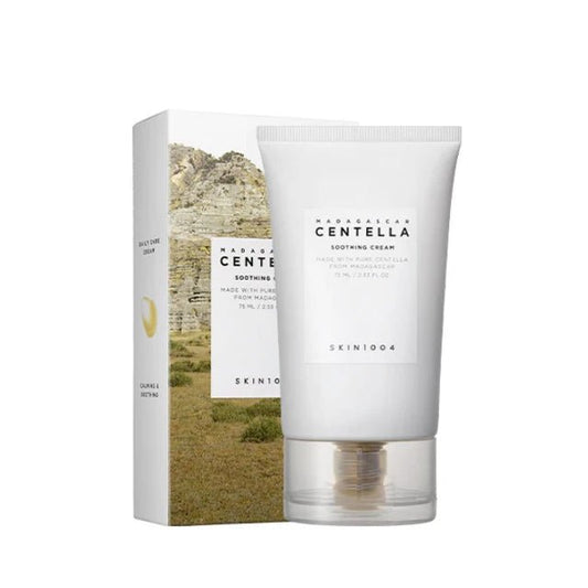 SKIN1004 Madagascar Centella Soothing Cream 75ml Korean Skin Care Cream Non sticky soothing gel - Skin Glowing